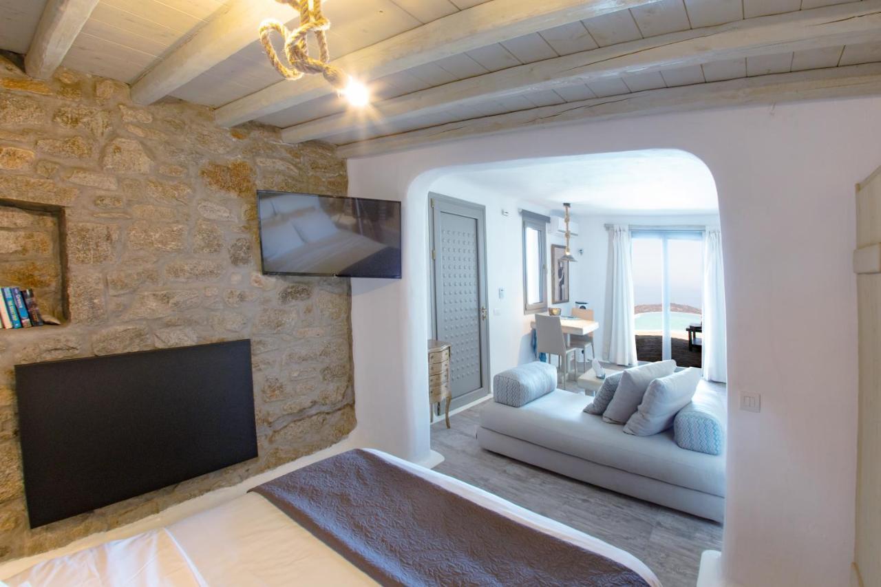 Amallini Suites Mykonos Super Paradise Beach  Bagian luar foto