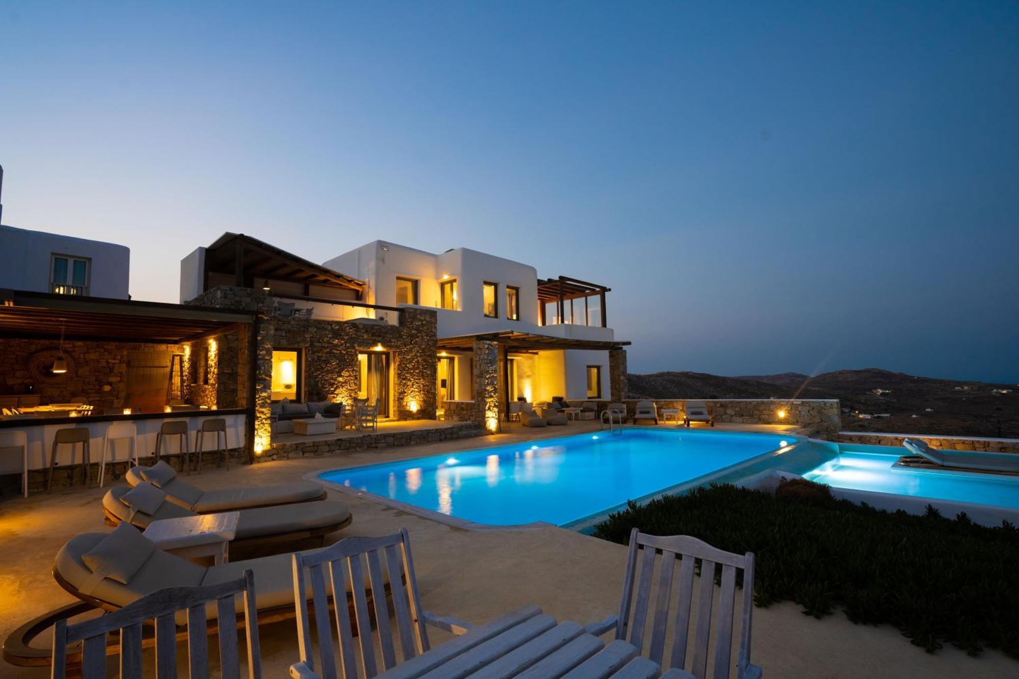 Amallini Suites Mykonos Super Paradise Beach  Bagian luar foto