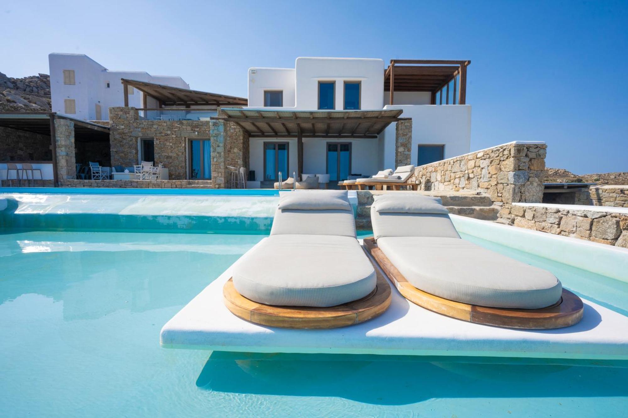 Amallini Suites Mykonos Super Paradise Beach  Bagian luar foto