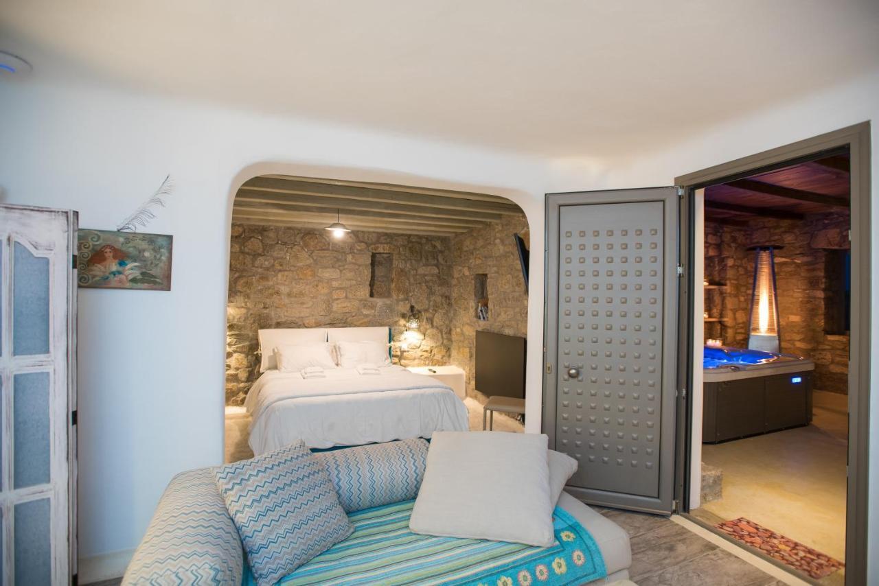 Amallini Suites Mykonos Super Paradise Beach  Bagian luar foto