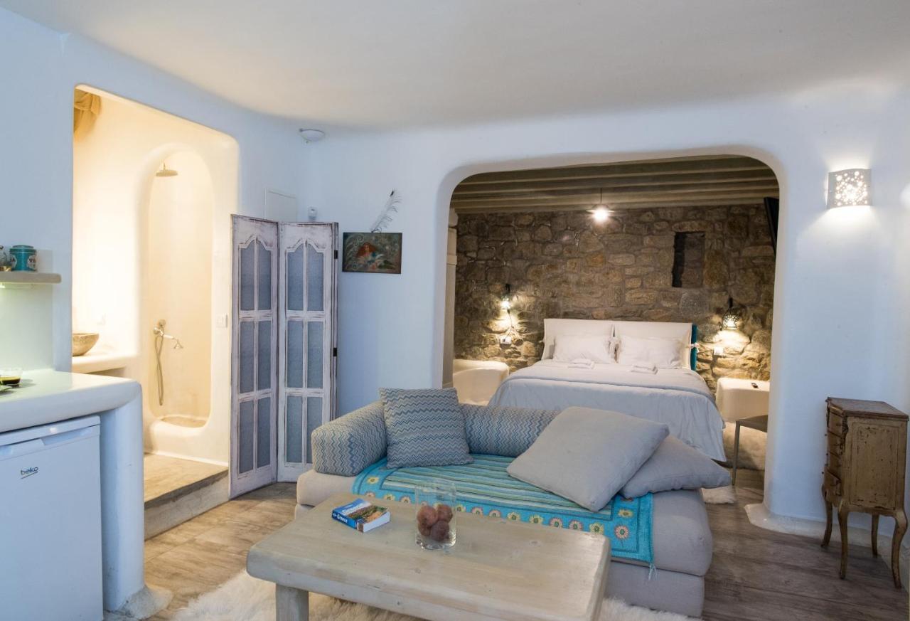 Amallini Suites Mykonos Super Paradise Beach  Bagian luar foto