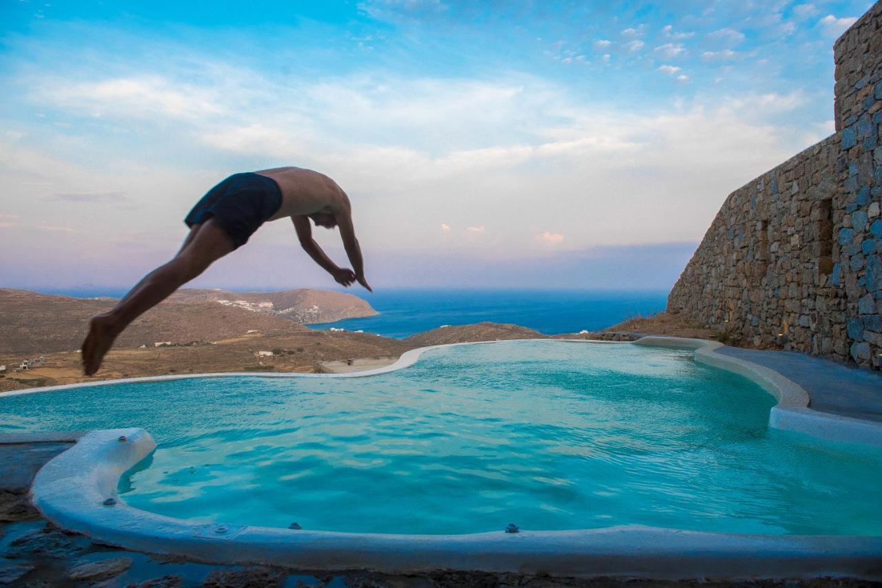Amallini Suites Mykonos Super Paradise Beach  Bagian luar foto